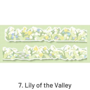 Cute Floral Decorative Border Washi Tape cute floral decorative border washi tape sku 7
