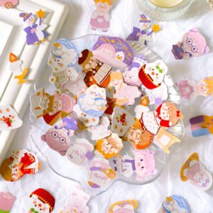 cute girl stickers halloween learning desserts coffee bread garden b3