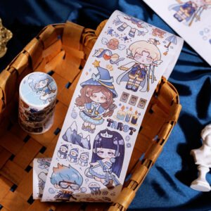 Cute Cartoon Girls Journal Washi Tape cute parade series cartoon characters tape c2