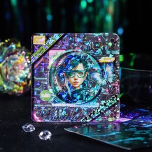 Cyber Cool Girl Series Future Technology Style Stickers cyber cool girl series future technology style stickers 5