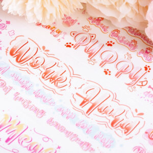 daily life words washi tape c3