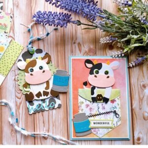 dairy farm friends carbon steel crafting dies scrapbooking die cuts6