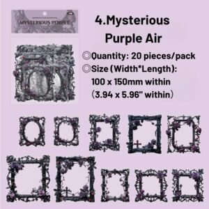 Dark Gothic Series Gorgeous Landscape Border dark gothic series gorgeous landscape border 4