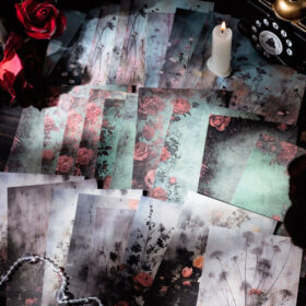 Dark Halloween Scrapbook Paper