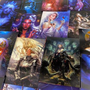 dark magic elf junk journal scrapbook paper sku 1