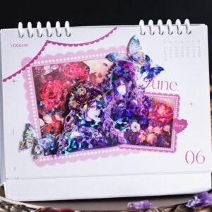 Dark Night Goddess Series Shell Light Dual Material Character Theme Sticker Pack dark night goddess series shell light dual material character theme sticker pack 12