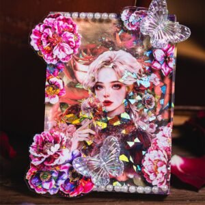 Dark Night Goddess Series Shell Light Dual Material Character Theme Sticker Pack dark night goddess series shell light dual material character theme sticker pack 15