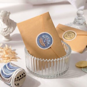 Daydreamer Wax Seal Design Stickers - Flowers, Leaves, Animals, Words daydreamer wax seal design stickers flowers leaves animals words b6