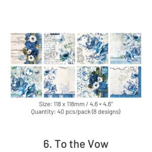 dedicated to the rose series vintage scrapbook paper sku 6