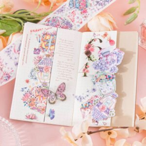 delicate perfume glass decorative washi tape b