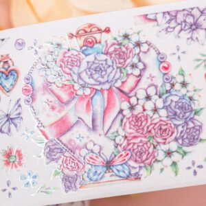delicate perfume glass decorative washi tape c2