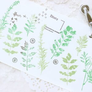 Dessert Rose Tulip Transparent Clear Silicone Stamps
