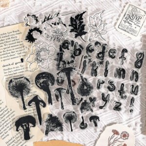 distant butterfly series clear silicone stamps b4