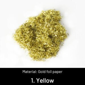diy decorative crushed gold leaves sku 1