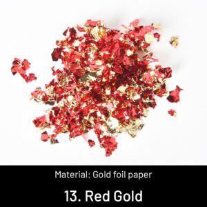 diy decorative crushed gold leaves sku 13