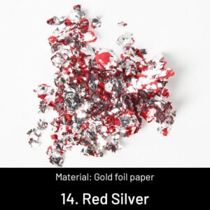 diy decorative crushed gold leaves sku 14