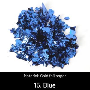 diy decorative crushed gold leaves sku 15