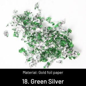 diy decorative crushed gold leaves sku 18