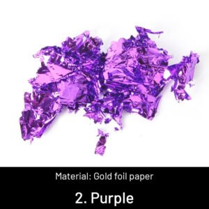 diy decorative crushed gold leaves sku 2