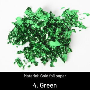 diy decorative crushed gold leaves sku 4