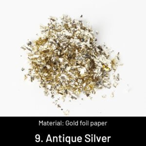 diy decorative crushed gold leaves sku 9