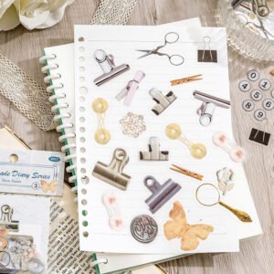 DIY Diary Series Clear Transparent Sticker Pack diy diary series pet sticker pack b4