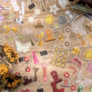 DIY Diary Series Clear Transparent Sticker Pack diy diary series pet sticker pack b5