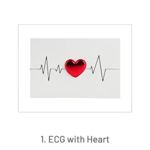 1. ECG with Heart