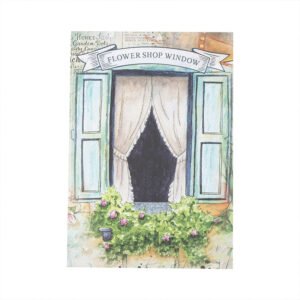 Door and Window Mixed Media Scrapbook Paper door and window mixed media scrapbook paper b7
