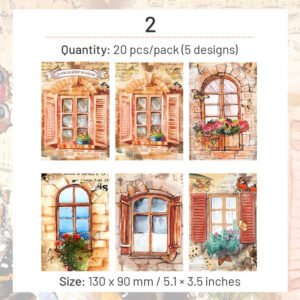 Door and Window Mixed Media Scrapbook Paper door and window mixed media scrapbook paper sku 2