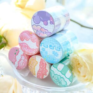 Double-Sided Border Irregular Washi Tape double sided border irregular washi tape a2