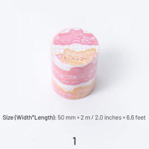 Double-Sided Border Irregular Washi Tape double sided border irregular washi tape sku 1