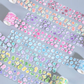 Dream Bubble Flash Dot Tape Sticker Roll