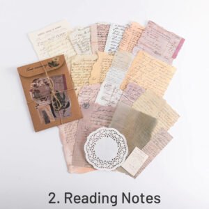 dream dance time memory retro kraft bag scrapbook paper pack sku 2