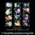 2. Floral Mist and Swimming Fish