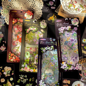 Dream Garden Vintage 3D Flower Sticker