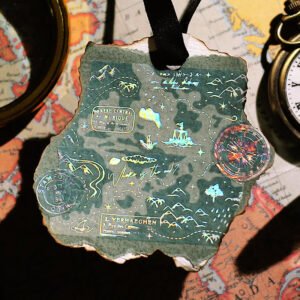 dream universe planet laser gold stamping tape b2