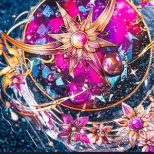 dreamcatcher galaxy series dreamy gorgeous shell glossy sticker 15