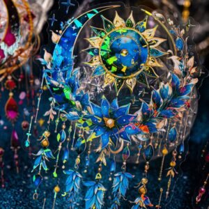 dreamcatcher galaxy series dreamy gorgeous shell glossy sticker 18