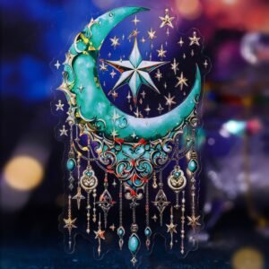 Dreamcatcher Galaxy Series Dreamy Gorgeous Shell Glossy Sticker