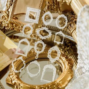 Dreamland Garden 5D Embossed Vintage Lace Decorative Stickers
