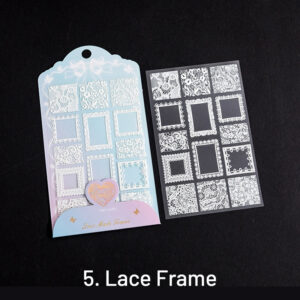 Dreamland Garden 5D Embossed Vintage Lace Decorative Stickers View 13 -