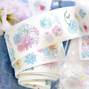 dreamy glass fantasy series fresh floral washi tape c