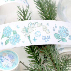 dreamy glass fantasy series fresh floral washi tape c2