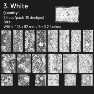 dual material lace scrapbook paper sku 3