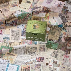 Dual-material Sticker and Scrapbook Paper - Fairy Tale, Moon, Magazine dual material sticker and scrapbook paper fairy tale moon magazine b5