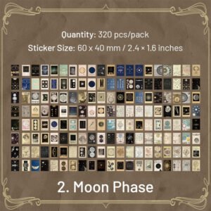 Dual-material Sticker and Scrapbook Paper - Fairy Tale, Moon, Magazine dual material sticker and scrapbook paper fairy tale moon magazine sku 2