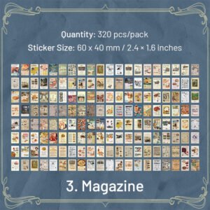 Dual-material Sticker and Scrapbook Paper - Fairy Tale, Moon, Magazine dual material sticker and scrapbook paper fairy tale moon magazine sku 3