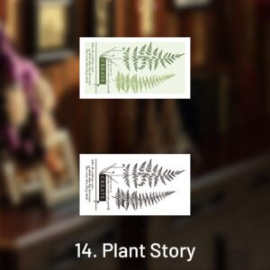 earthly world vintage text illustration wooden rubber stamp sku 14