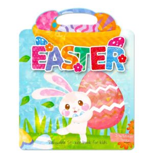 Easter Bunny and Egg Cartoon Sticker Book easter bunny and egg cartoon sticker book a